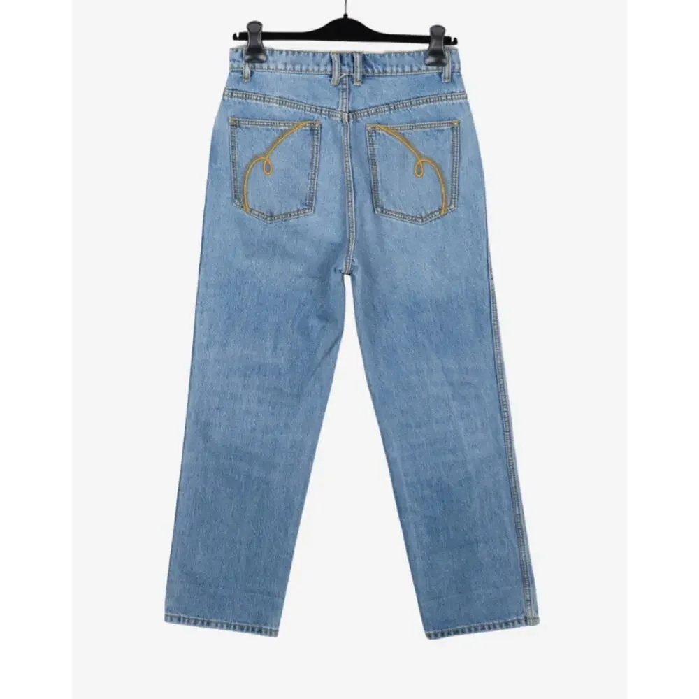 Tory Burch NWT High Rise Straight Jean Vintage Wash 29 $327